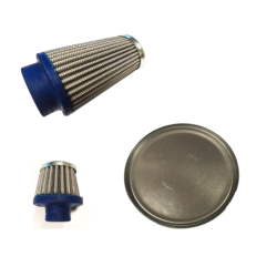 Kit Filtri Sportivi per FIAT 500 126 Filtro Aria+Filtro Recupero Vapori+Tappo