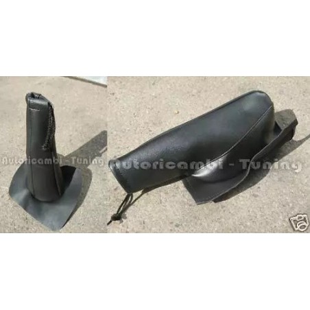 Cuffie in Similpelle per Freno a Mano e Cambio per FIAT 500 Epoca