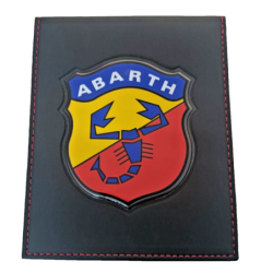 Tasca Porta Documenti Abarth per FIAT 500 600 Grande Punto 16x12,7 CM