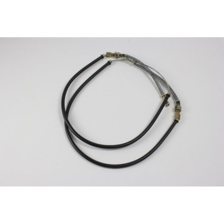 Cavo e Guaina Completo per Freno a Mano per FIAT 126 dal 1973 al 1986  no Bis