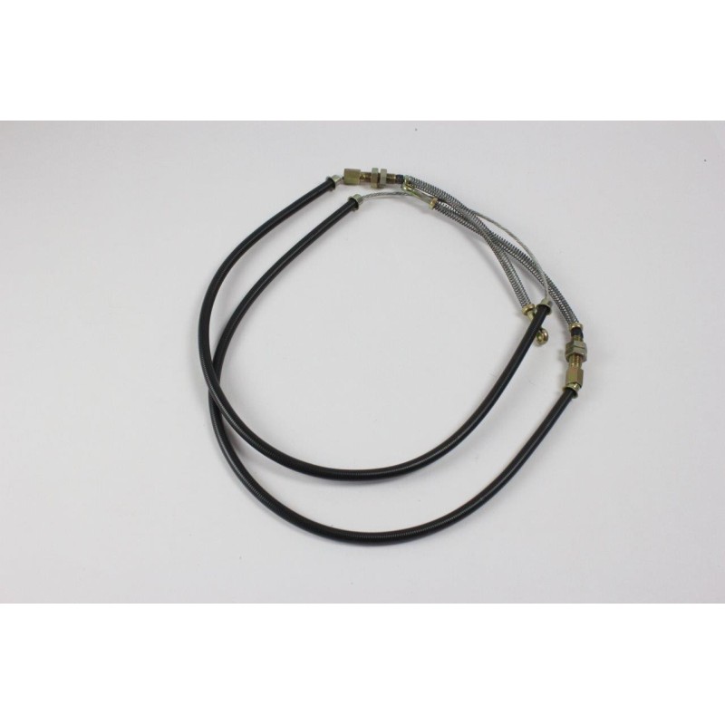 Cavo e Guaina Completo per Freno a Mano per FIAT 126 dal 1973 al 1986 no Bis