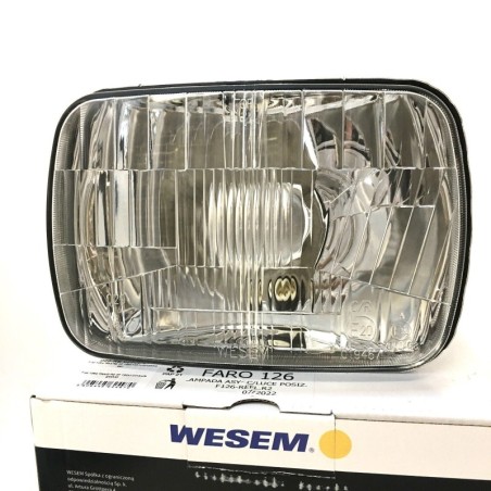 Faro Proiettore con Luce di Posizione FIAT 126-127-128 Attacco R2 ASY