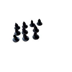 15 pz - Bottone Fermo per Guarnizione Cofano Anteriore per FIAT 126 - 126 BIS