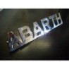 Scritta Abarth in Metallo Cromato per FIAT 500 Auto Epoca 110x21mm