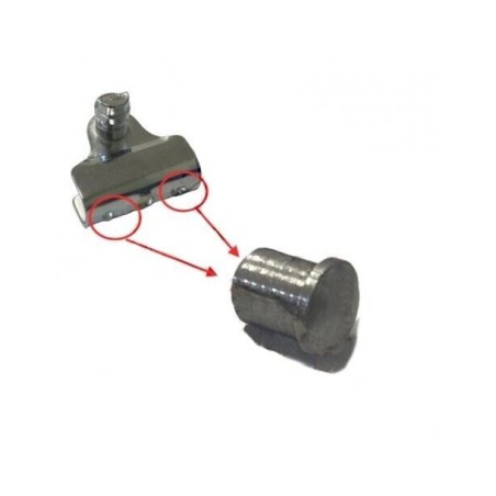 2 Ribattini Rivetti Modifica Supporto Deflettore SX e DX FIAT 500 D F L R EPOCA