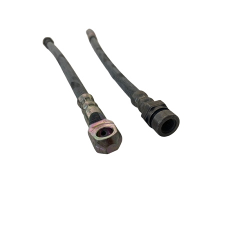 Copia Tubi Freno Flessibili Anteriori per FIAT 500 D