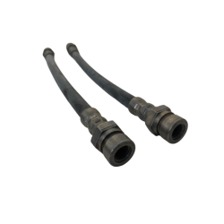 Coppia Tubi Flessibili Freno Posteriori per FIAT 500 D - 500F 1a serie