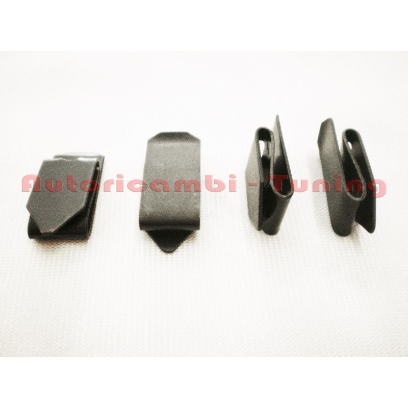 4 Mollette Corte Fissaggio Pannelli Posteriori per FIAT 500 N D GIARDINIERA