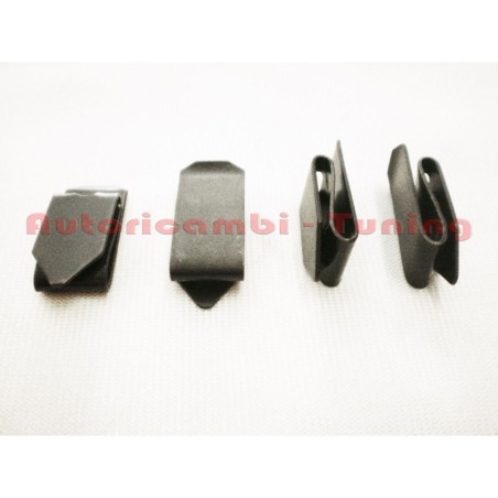 4 Mollette Corte Fissaggio Pannelli Posteriori per FIAT 500 N D GIARDINIERA