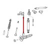 Asta Tubo Centrale per Lubrificazione Punterie per Fiat 500 D/F/L/R/FIAT 126