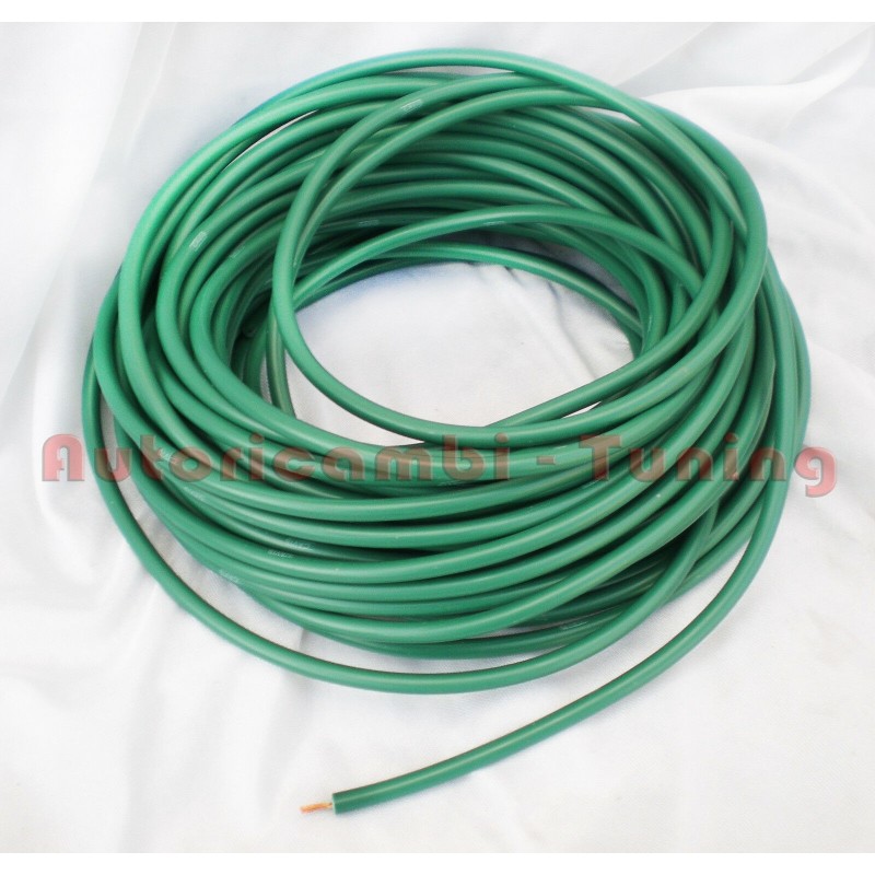 Bobina 25mt di Cavo Rame CAVIS per Accensione Candele Auto Moto d'Epoca FIAT 500 600 Epoca