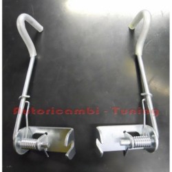 Coppia Ganci Apertura Cofano Motore per FIAT 500 F L R