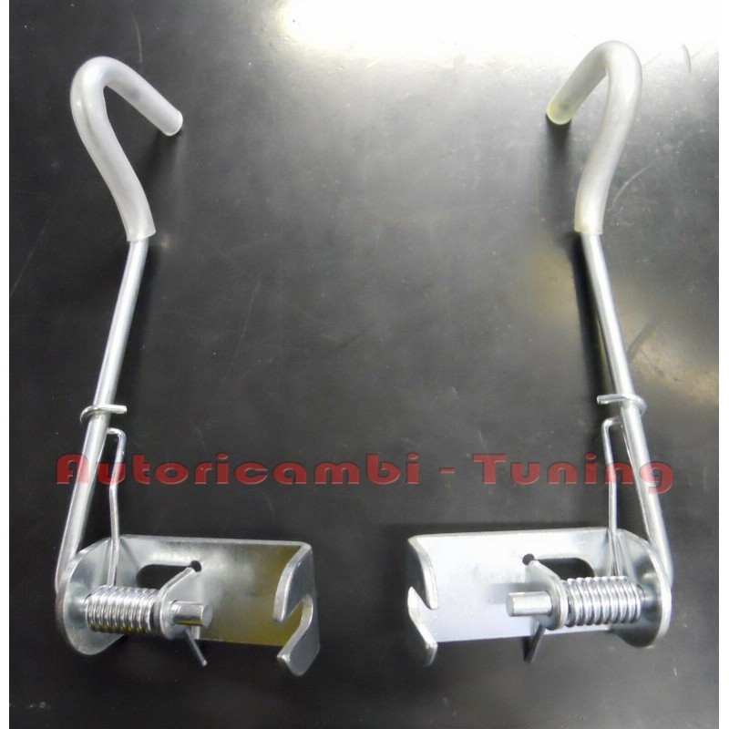 Coppia Ganci Apertura Cofano Motore per FIAT 500 F L R