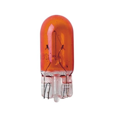 Lampadina Alogena WY5W Lampada con Zoccolo Vetro 5W Arancio