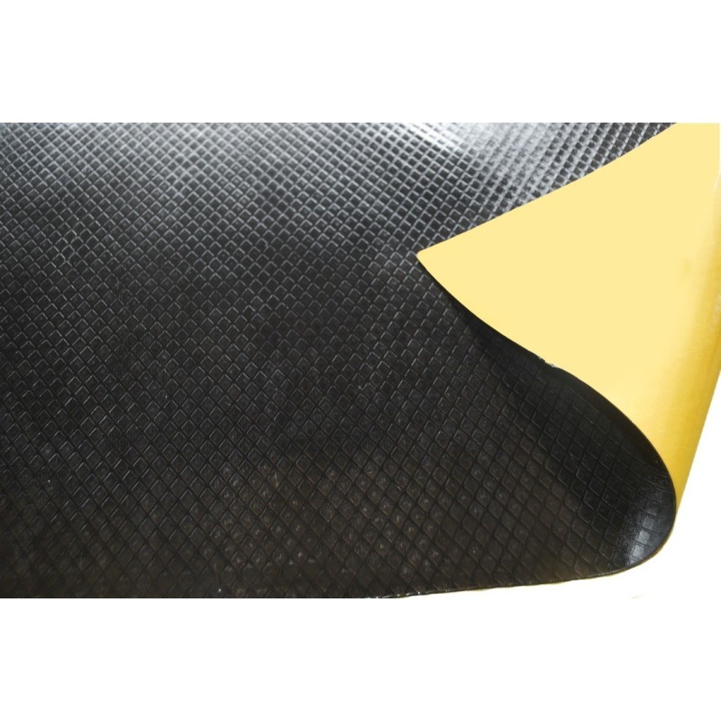 Lastra Pannello Antirombo Catramato Adesivo Foglio Insonorizzante 50X100 cm