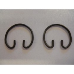 2x Anello Fermo Spinotto Pistone per FIAT 500 F L R & FIAT 126