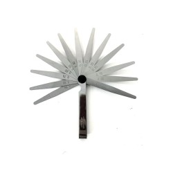 Spessimetro Precisione 13 Lame 0,02-1,00 mm per Misurazione Valvole Auto Moto