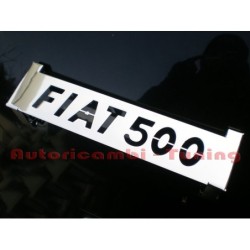 Griglia Alzacofano in Acciaio Cromato "FIAT 500" F L R