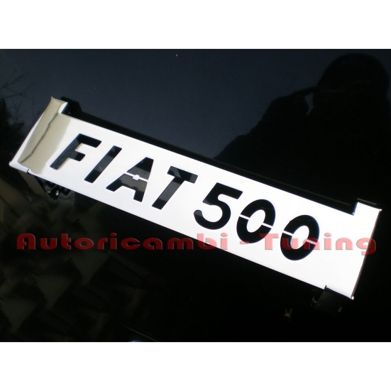 Griglia Alzacofano in Acciaio Cromato "FIAT 500" F L R
