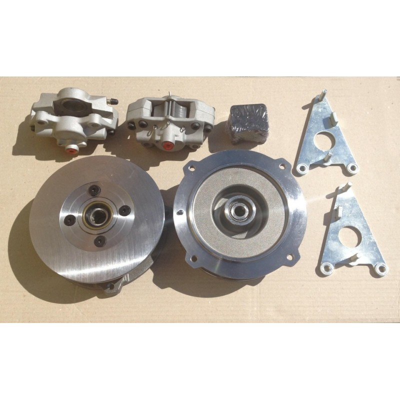 Kit Completo Freni a Disco Anteriori Per Fiat 500 F L R