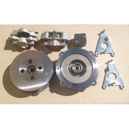 Kit Completo Freni a Disco Anteriori Per Fiat 500 F L R