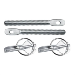 Kit Sgancio Rapido Cofano Auto Simoni Racing - Coppia Ganci + Viti