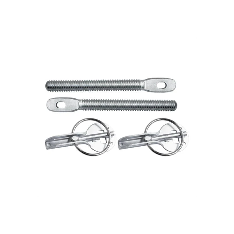 Kit Sgancio Rapido Cofano Auto Simoni Racing - Coppia Ganci + Viti
