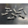 Kit 10 Capicorda Terminali Tondi Femmina per Fiat 500 N-D-F 1^- EPOCA