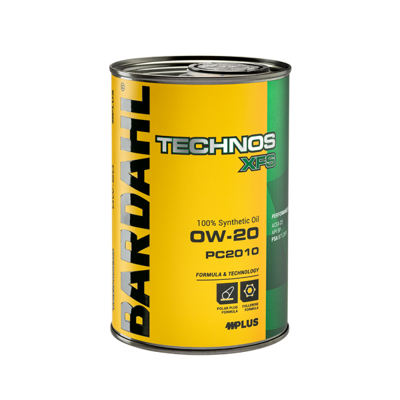 1 Litro Olio Motore Bardahl Technos XFS 0W20 PC2010 ACEA C5 ULTIMA GENERAZIONE