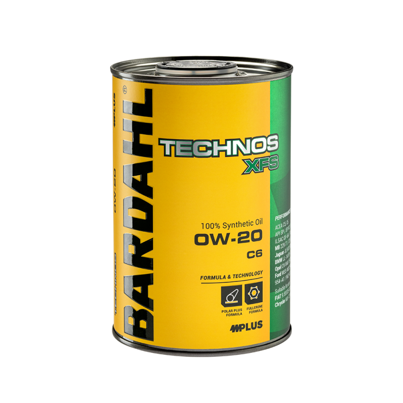 1 Litro Olio Motore Auto Bardahl XFS 0W20 ACEA C5 C6 mSAPS API SP RC ILSAC GF-6