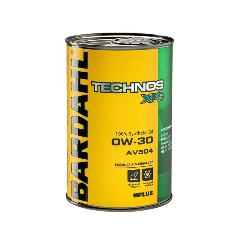 1 Litro Olio Motore Auto Bardahl Technos XFS AV504 0W30 C3 VW 50400 50700 LL04