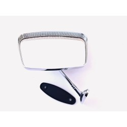 Specchio Specchietto Cromato Sinistro Lato Conducente per AUTOBIANCHI BIANCHINA CABRIO SPIDER