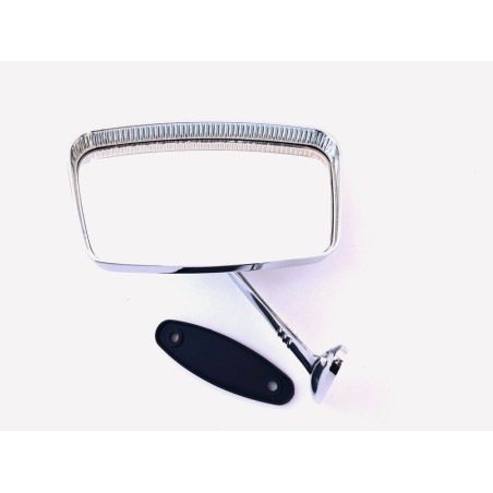Specchio Specchietto Cromato Sinistro Lato Conducente per AUTOBIANCHI BIANCHINA CABRIO SPIDER