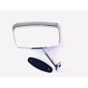 Specchio Specchietto Cromato Sinistro Lato Conducente per AUTOBIANCHI BIANCHINA CABRIO SPIDER
