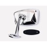 Specchio Specchietto Cromato Sinistro Lato Conducente per AUTOBIANCHI BIANCHINA CABRIO SPIDER