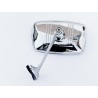 Specchio Specchietto Cromato Sinistro Lato Conducente per AUTOBIANCHI BIANCHINA CABRIO SPIDER