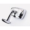 Specchio Specchietto Cromato Sinistro Lato Conducente per AUTOBIANCHI BIANCHINA CABRIO SPIDER