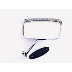 Specchio Specchietto Cromato Destro Lato Passeggero per AUTOBIANCHI BIANCHINA CABRIO SPIDER