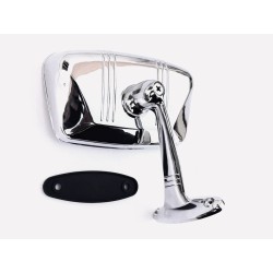 Specchio Specchietto Cromato Destro Lato Passeggero per AUTOBIANCHI BIANCHINA CABRIO SPIDER