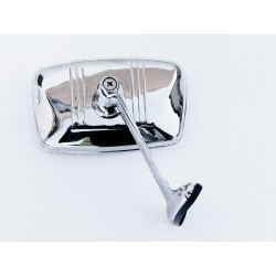 Specchio Specchietto Cromato Destro Lato Passeggero per AUTOBIANCHI BIANCHINA CABRIO SPIDER