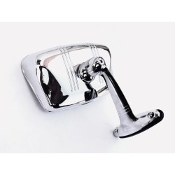 Specchio Specchietto Cromato Destro Lato Passeggero per AUTOBIANCHI BIANCHINA CABRIO SPIDER