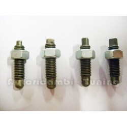 4 Viti e dadi per registro punterie bilancieri per FIAT 500 N D Ø 6x1mm