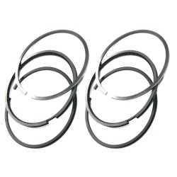 2 Serie Fasce Elastiche Segmenti maggiorat 77,40 mm per FIAT 126 650cc Panda 30