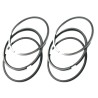 2 Serie Fasce Elastiche Segmenti maggiorat 77,40 mm per FIAT 126 650cc Panda 30