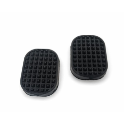 2 Copri Pedali in Gomma Freno Frizione per FIAT PANDA 141-127-128-850-1100R-