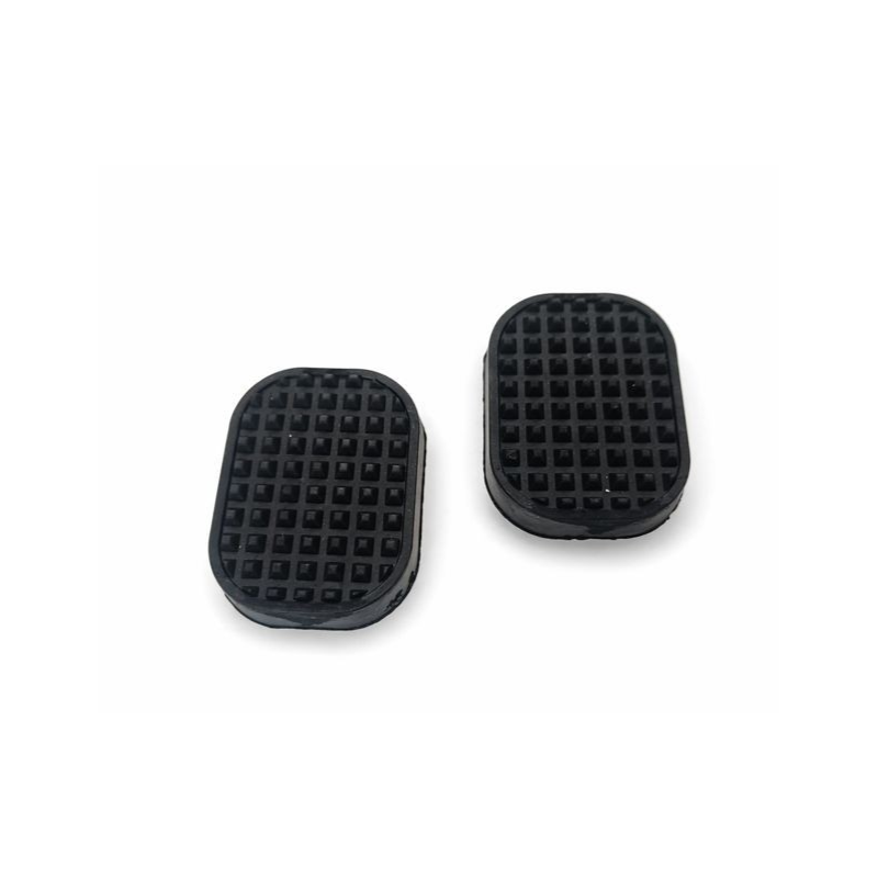 2 Copri Pedali in Gomma Freno Frizione per FIAT PANDA 141-127-128-850-1100R-