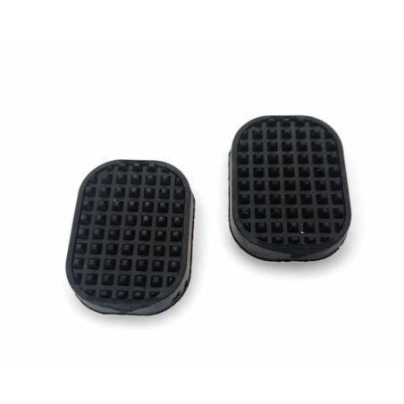 2 Copri Pedali in Gomma Freno Frizione per FIAT PANDA 141-127-128-850-1100R-