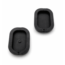 2 Copri Pedali in Gomma Freno Frizione per FIAT PANDA 141-127-128-850-1100R-