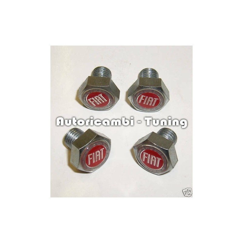 4 Viti Fissaggio Coppa Ruota per FIAT 500 F L