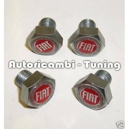 4 Viti Fissaggio Coppa Ruota per FIAT 500 F L